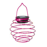 Solar Powered Spiral LanternS Garden Outdoor Decorative Hanging LED Lights The Outdoor Living Company