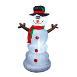 Premier Christmas 1.8m Inflatable Sherbert the Snowman  with LED lights Premier