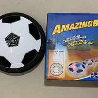 Kids LED Hover Ball Soft Foam Bumper Floats On Air Football Battery Operated NEW Unbranded