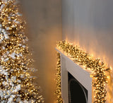 Cluster Christmas Tree String Lights Outdoor & Indoor Timer 8 Modes 1132 LED Netta