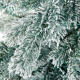 Artificial Christmas Tree 2.1M Frozen Meribel Spruce PE/PVC With Tree Scarf Premier
