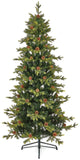 Premier Artificial Christmas Tree 2.1M Michigan Pine PE PVC with Cones Premier