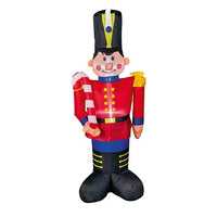 Premier Christmas Inflatable Toy Soldier with Candy Cane, 1.8m Premier