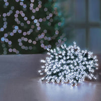 300 LED 10m Indoor Outdoor Static Connectable Christmas Lights in Warm White Premier