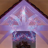 Premier White Star Cluster with 320 Rainbow LEDs Christmas Light - 90cm Premier