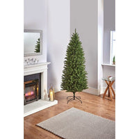 Premier Artificial Christmas Tree 2.1M Slim California Tree PVC Hinged Premier