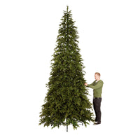 Premier Artificial Christmas Tree 2.4M PE/PVC Canyon Pine Premier