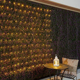 Artificial Plant Wall Camellia flower Panels for Living Walls - 100 cm x 100 cm, Premier