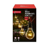 Premier 50 LED Festoon-Lights 24.5m Warm white indoor/outdoor Premier