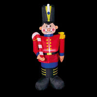 Premier Inflatable Toy Soldier with Candy Cane, 1.2m Premier