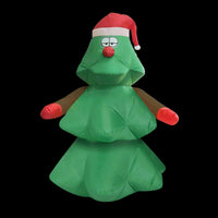 Premier Christmas 1.8m Inflatable Norbert the Tree with LED lights Premier