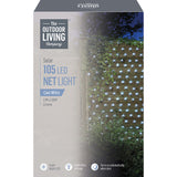 Solar Operated curtain Ivy net lights Premier