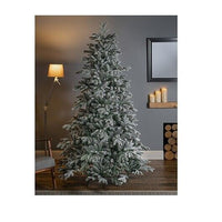 Premier Artificial Christmas Tree 2.1M Flocked Calgary Spruce Premier