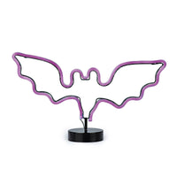 Premier LED 43cm BO Neon Effect Bat Table Top with Timer Premier