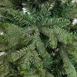 Premier Artificial Christmas Tree 2.1M Woodland Fir PE PVC Blue Green Premier