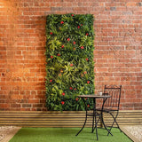 Artificial Plant Wall Camellia flower Panels for Living Walls - 100 cm x 100 cm, Premier