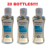 20 Bottles Anti-Bacterial Hand Sanitiser Gel 60ml Alcohol Kills 99% Bacterial Proplast