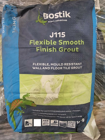 White 10KG Waterproof Anti Mould Smooth Finish Grout Suitable For Wall / Floor Rocatex