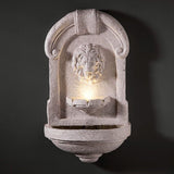 Lion Head Water Feature bird bath wall mounted The Outdoor Living company