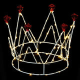 Premier Decorations Christmas Light Up Battery Operated Copper Wire King Crown - Retail ABC - Branded Goods - Discount Prices