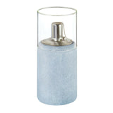 Round Oil Burner 23.5cm Stainless Steel Burner Outdoor Warmer Stone Effect Gift The Outdoor Living
