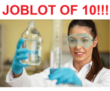 10 x Protective Anti-Dust Scratch Resistant Anti Fog Safety Goggles Glasses - Retail ABC - Branded Goods - Discount Prices