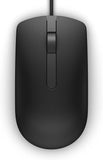 NEW DELL Wired USB Dell Optical Mouse PC Laptop Computer Scroll Wheel Black Mice Swayz