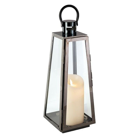 Large Garden home glass Lantern The Outdoor living company