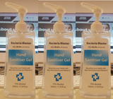 3 x Hand Sanitizer Sanitiser 70% Alcohol Gel - 500ml Pump Bottle - Ocean Free