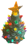 Premier 15cm Battery Operated LED Ceramic Christmas Tree Light Up Decoration - Retail ABC - Branded Goods - Discount Prices