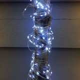 NEW 640 LED Cool White Micro Static Light Bunch Christmas Tree Home Lights Jingles