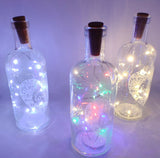 NEW Clear Glass 'Love' Bottle Vase with LED Perfect for Flowers or as Water Jug Tesco