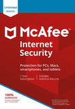 McAfee Sicurezza Internet 2022 Dieci / Ten Dispositivi 1 Anno Antivirus McAfee
