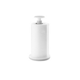 Pipe Paper Towel Holder Black Iron Industrial Push Stop Kitchen Roll Stand Cream Maison & White