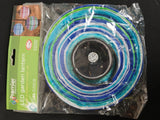 12  Led Lit Striped Paper Lantern - For Indoor & Sheltered Outdoor Use. 18 cm Premier
