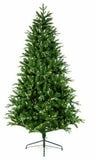 CHOICE Woodcote Pine Prelit White Green Xmas Snow Flocked Christmas Tree - Retail ABC - Branded Goods - Discount Prices