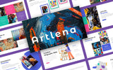 Pop art and Graffiti Presentation - Creative Editible PowerPoint 39 + Slides Creative