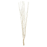 80 White LED Christmas White Twig Light Decorations 1.2m Premier Premier
