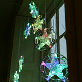 Premier 1.2m x 1.2m Curtain Light with Stars, 90 White and Colour Changing LEDs - Retail ABC - Branded Goods - Discount Prices