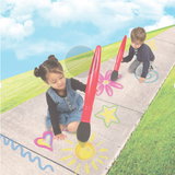 Coloured Chalks Brush For Kids Giant Chalk Outdoor Pavements Drawing Chunky - Retail ABC - Branded Goods - Discount Prices