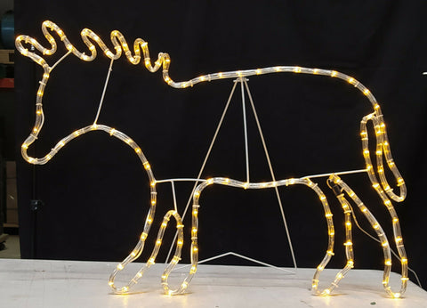 Large Christmas 70cm Reindeer LEDs Nativity Outdoor Xmas Lights with Stand - Retail ABC - Branded Goods - Discount Prices