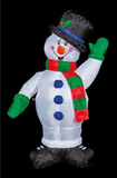 HUGE! 2.4m Inflatable Christmas Snowman with Hat and Scarf Outdoor Garden Xmas - Retail ABC - Branded Goods - Discount Prices