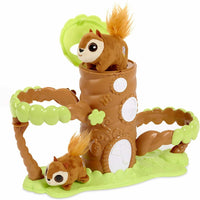 Little Tikes Springlings Surprise Poppin Treehouse with 2 x Plush Springlings Little Tikes