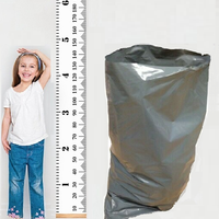 2 x GREY PLASTIC POLYTHENE BAG HEAVY DUTY Size: 30" x 60" Very Large Strong Unbranded/Generic