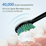 Sonic Waterproof Rechargeable Electric Toothbrush 5 Modes Low Noise with Timer PROALPHA