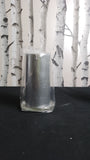 15cm 2 Asst Pillar Candle Gold + Silver One Piece Home & Garden Candles Unbranded