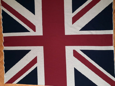 Large Union Jack throw blanket 1.2M X1.5M Retail ABC - E-Commerce Specialists