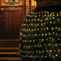 180 Multi Action LED Outdoor Christmas Net Light Warm White 1.75m x 1.2m Premier