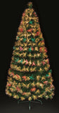 Fibre Optic 1.5m 5ft Colour Change Firework Burst Christmas Tree Warm White LED - Retail ABC - Branded Goods - Discount Prices
