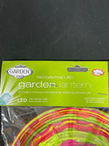 Set Of 2 Paper Lantern Garden Decorative LED For Indoor & Sheltered Outdoor Use. Unbranded